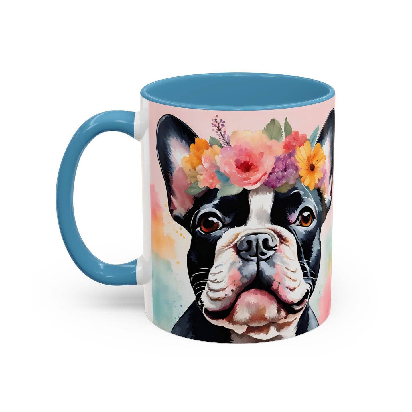 French Bulldog 01 Accent Coffee Mug - Dog Lover Gift