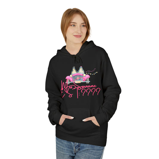(Personalizable) Me/Mrs NAME EST DATE Unisex Valentines Hoodie