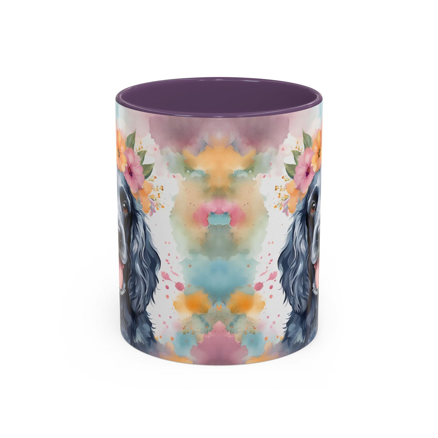 Blue Roan Cocker Spaniel 03 Accent Coffee Mug - Dog Lover Gift