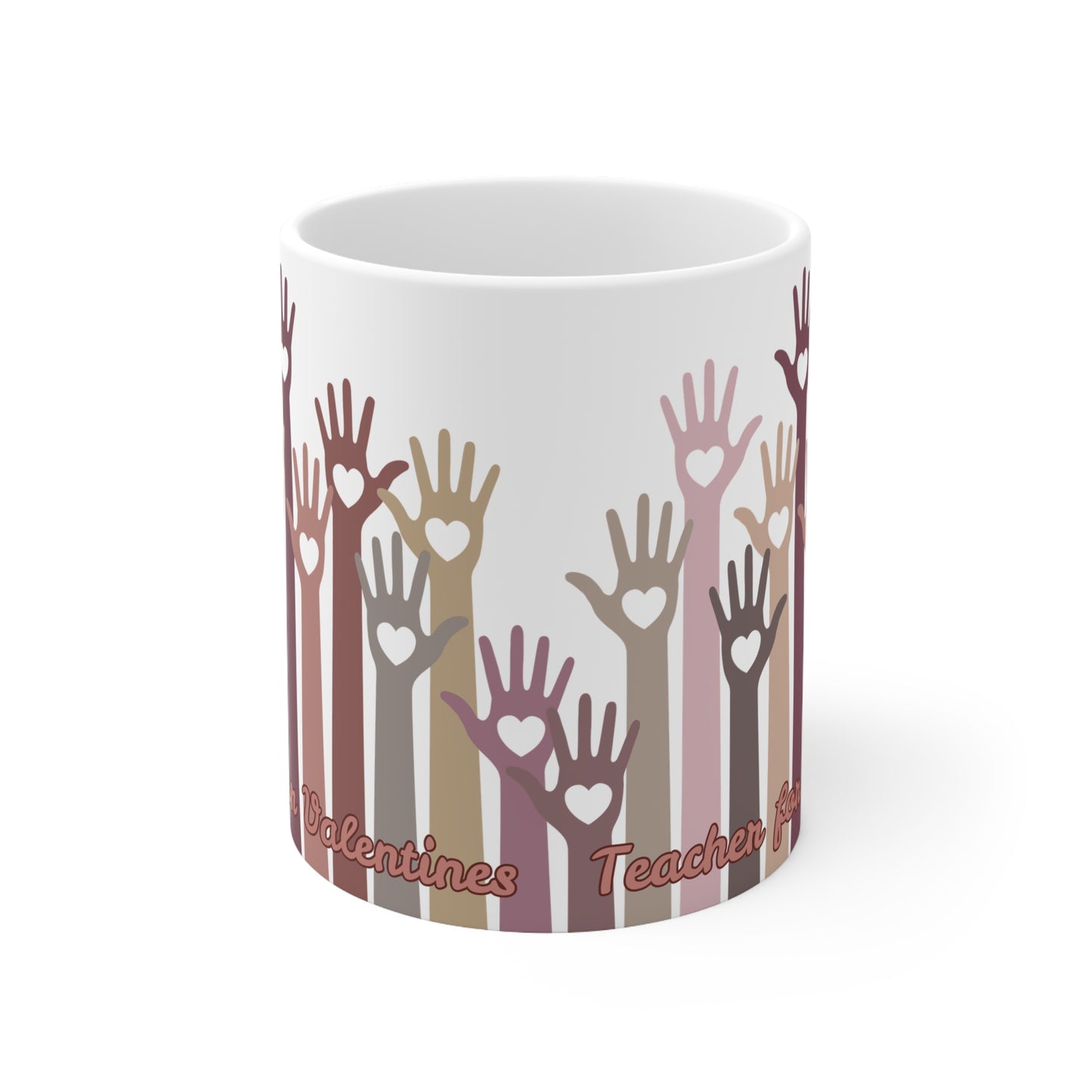 Teacher For Valentines 4 Mug Ceramic 11oz