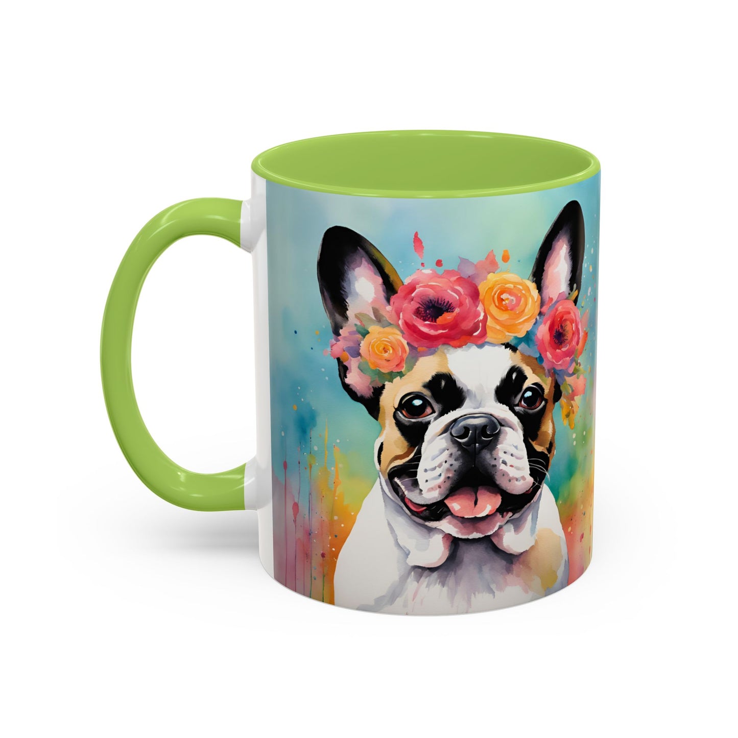 French Bulldog 03 Accent Coffee Mug - Dog Lover Gift