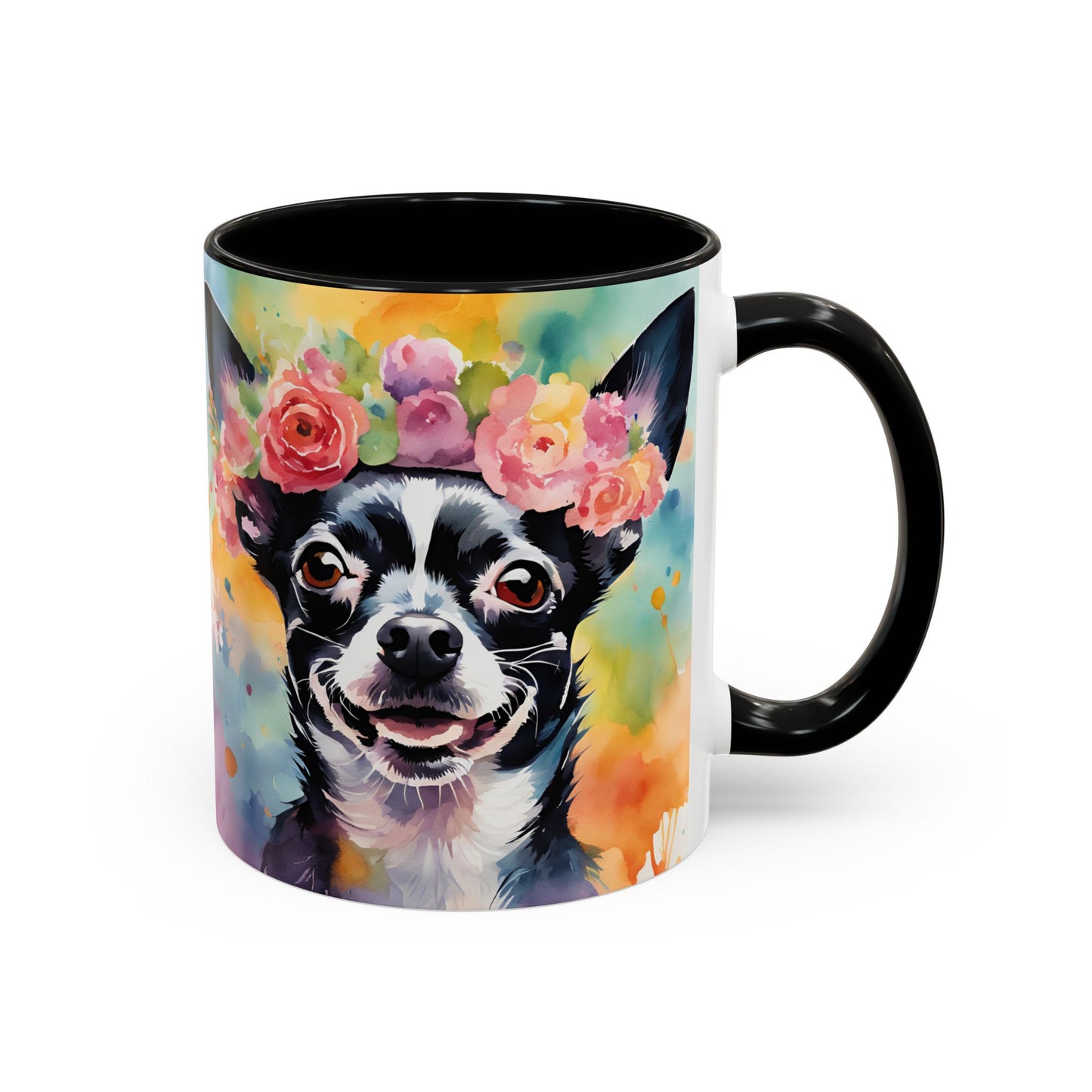 Chihuahua 03 Accent Coffee Mug - Dog Lover Gift