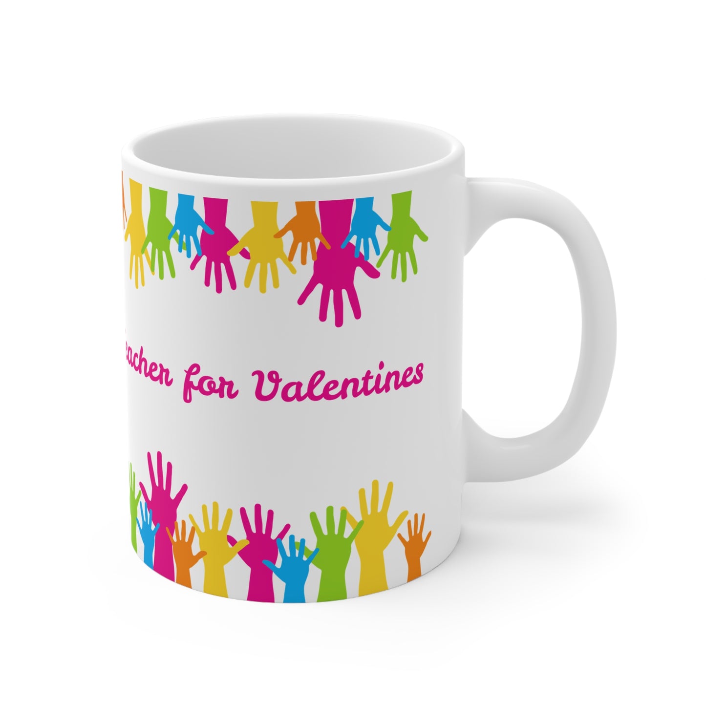 Teacher For Valentines 3 Mug Ceramic 11oz