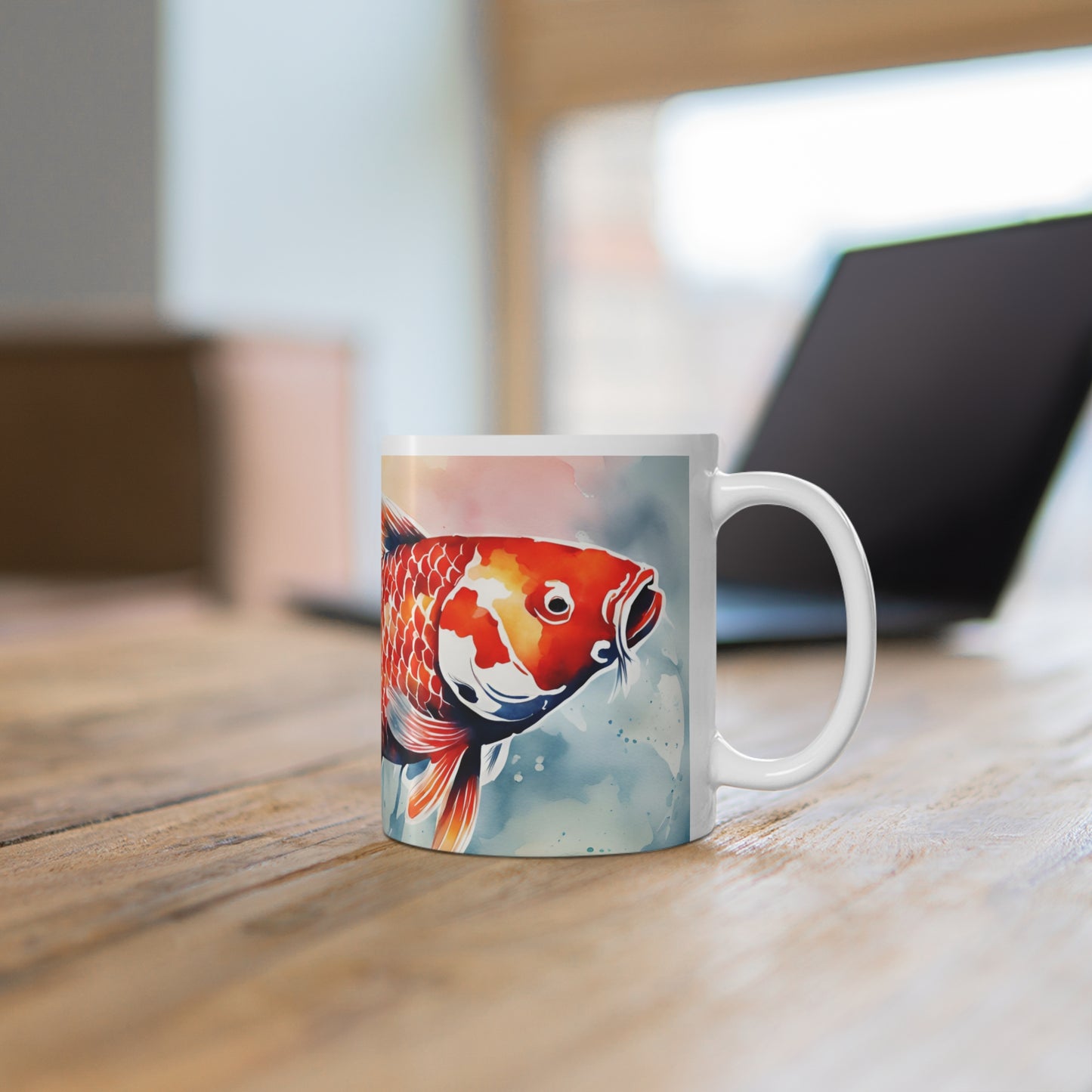 Koi Carp 02 Mug - Nature's Beauty Collection