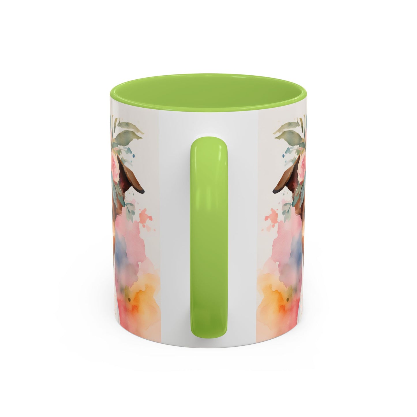 Jack Russell 01 Accent Coffee Mug - Dog Lover Gift