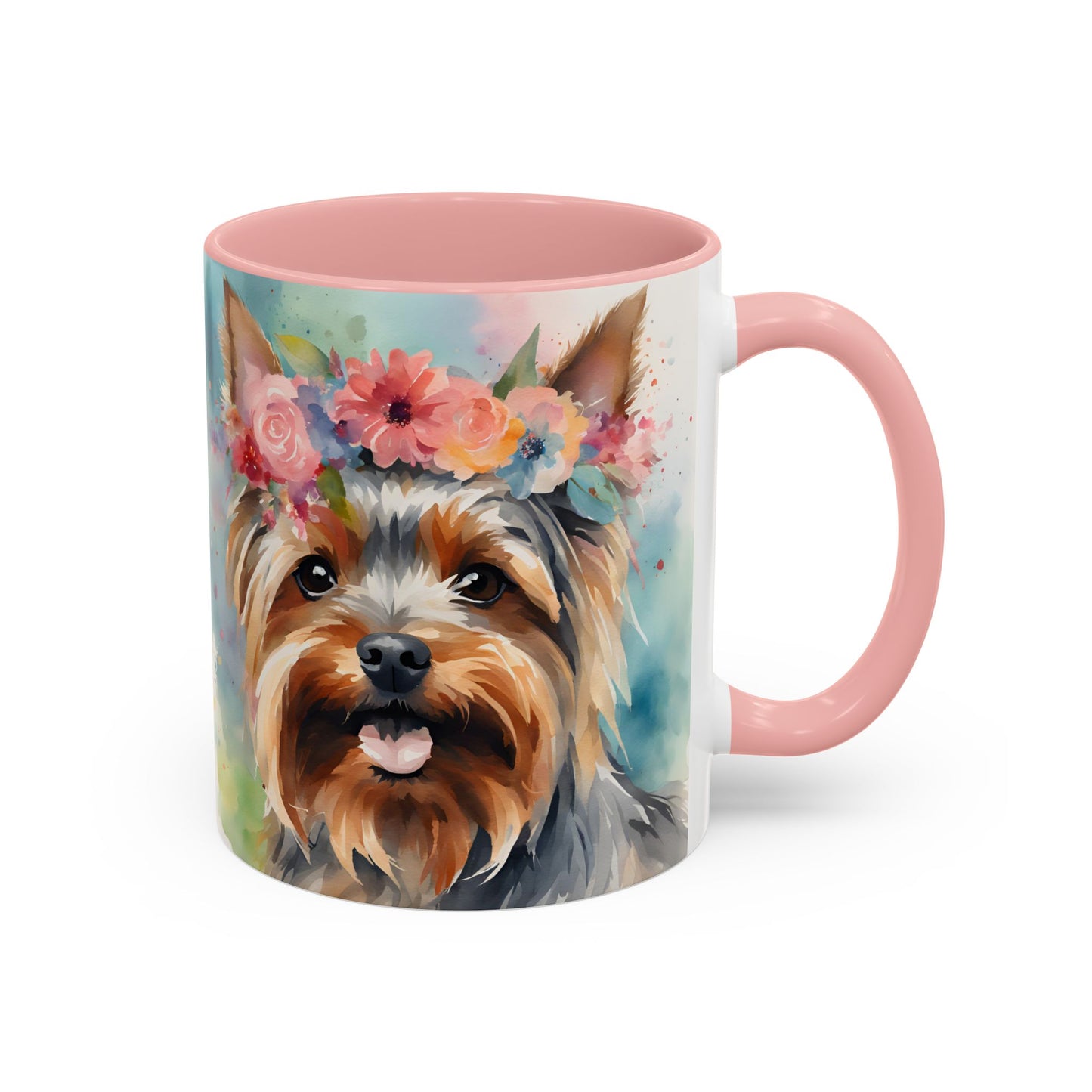 Yorkshire Terrier 04 Accent Coffee Mug - Dog Lover Gift