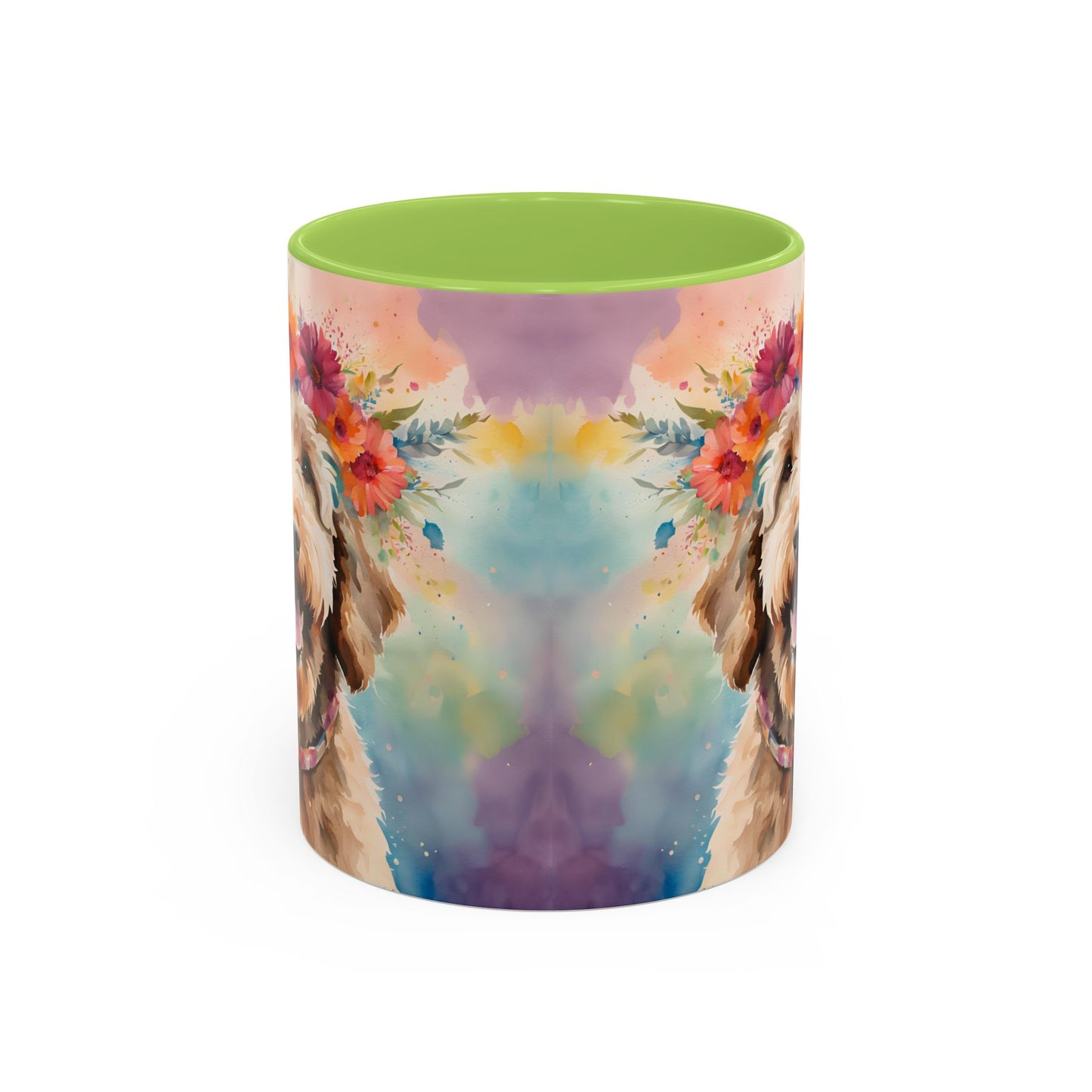 Labradoodle 04 Accent Coffee Mug - Dog Lover Gift