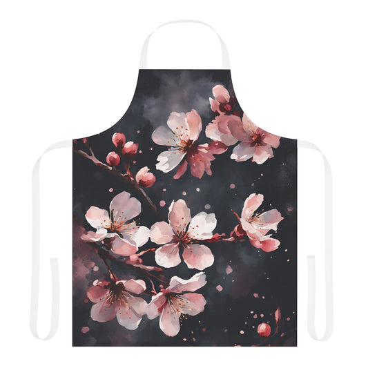 Cherry Blossom 01 Apron 5-Color Straps