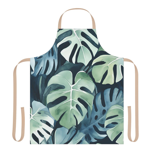 Monstera Adult Apron (AOP)