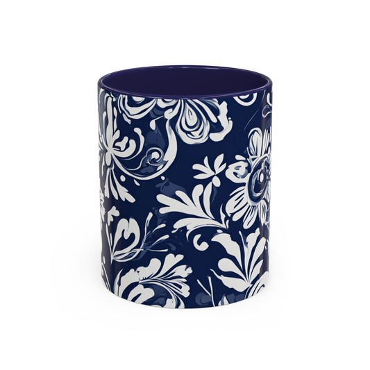 Flower 3 Accent Coffee Mug (11oz)