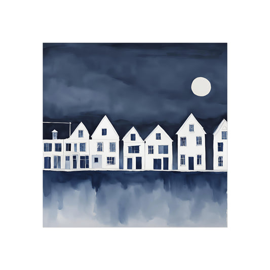 Blue Collection 36 Matte Print