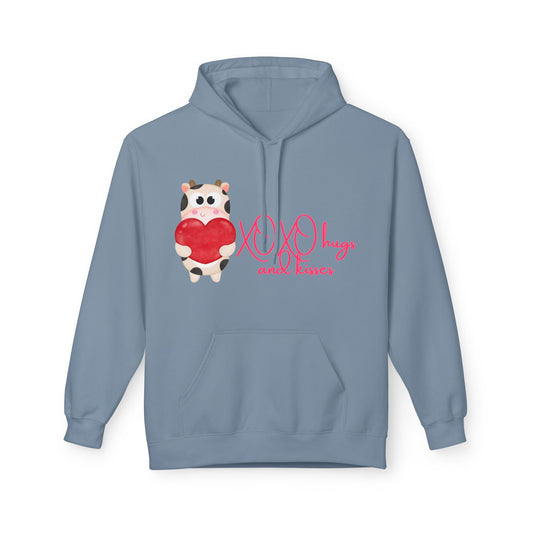 XOXO Hugs And Kisses Unisex Valentines Hoodie