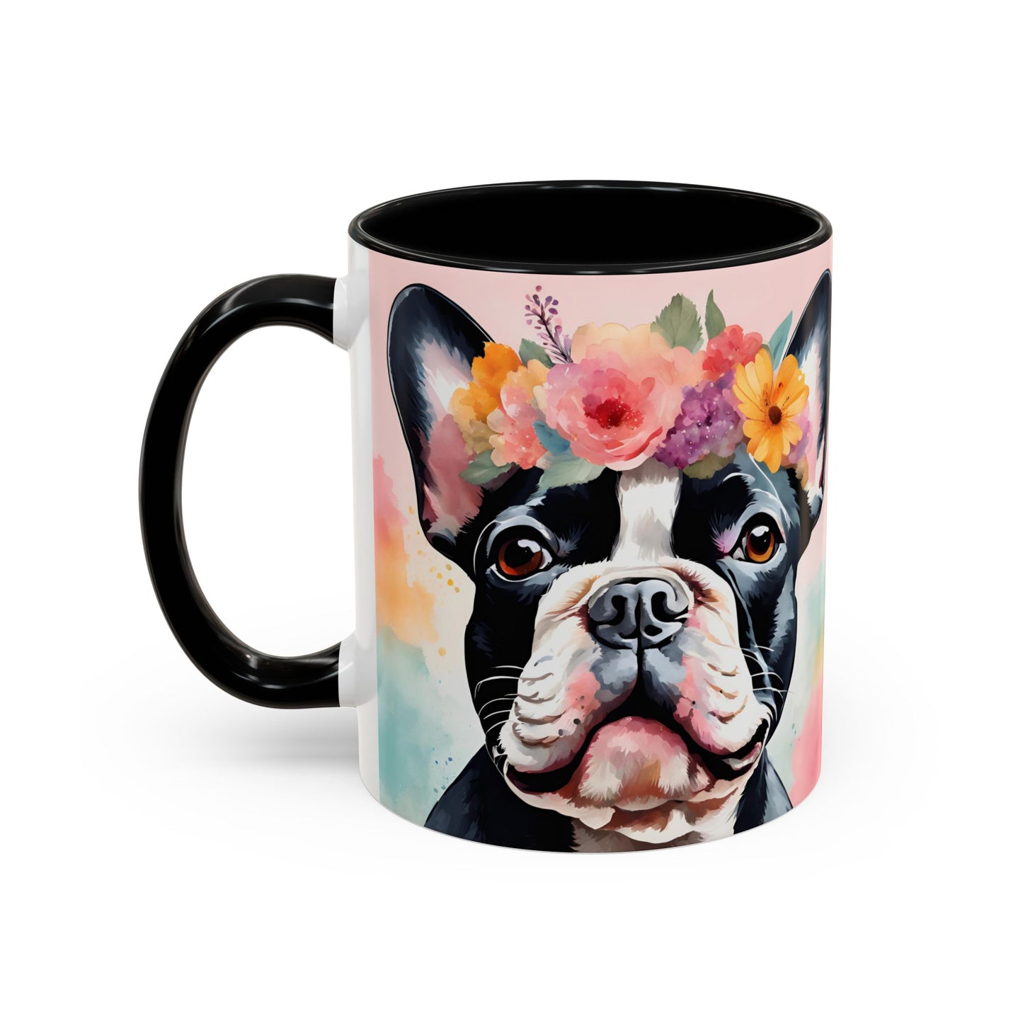 French Bulldog 01 Accent Coffee Mug - Dog Lover Gift