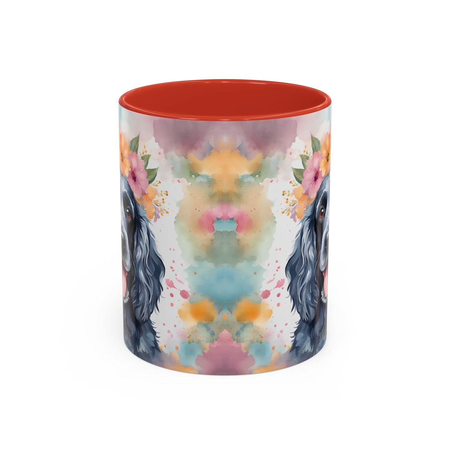 Blue Roan Cocker Spaniel 03 Accent Coffee Mug - Dog Lover Gift
