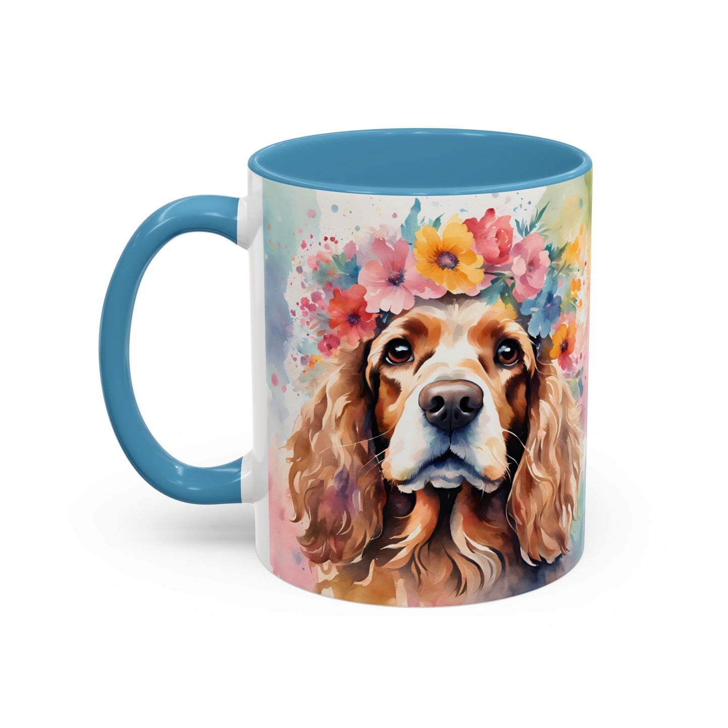 Cocker Spaniel 03 Accent Coffee Mug - Dog Lover Gift