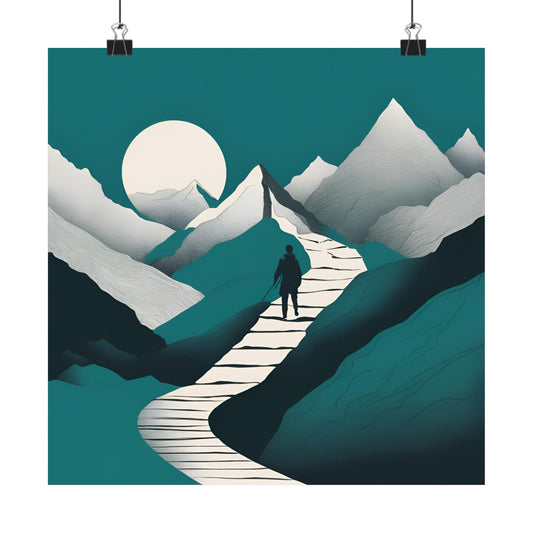 Lone Collection Walker 15 Matte Square Posters