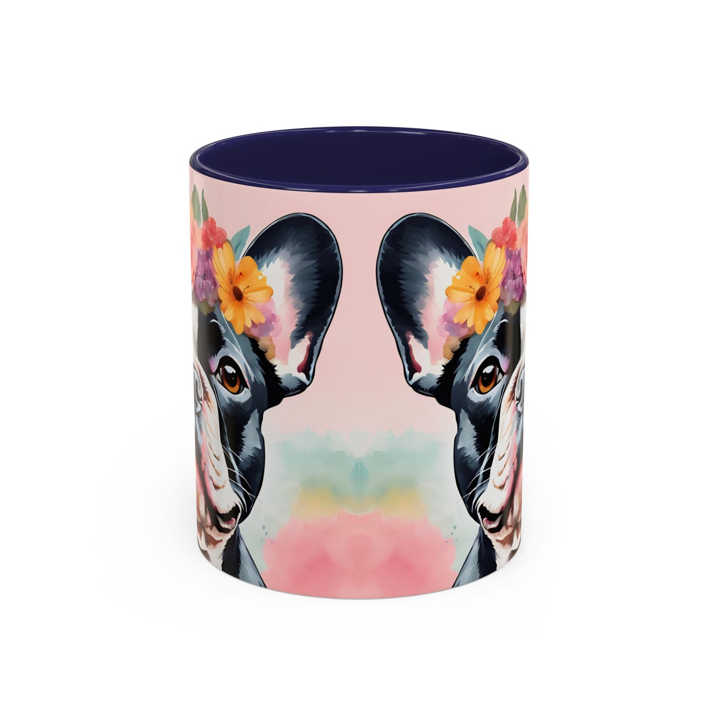 French Bulldog 01 Accent Coffee Mug - Dog Lover Gift