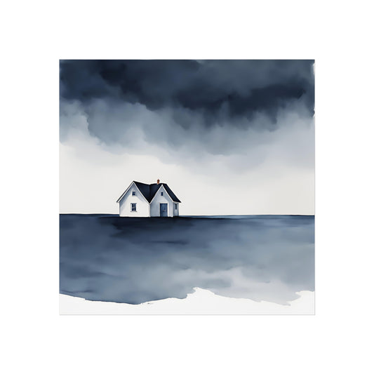 Blue Collection 9 Matte Print