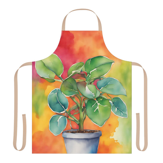Multi Potted Plant 1 Adult Apron (AOP)