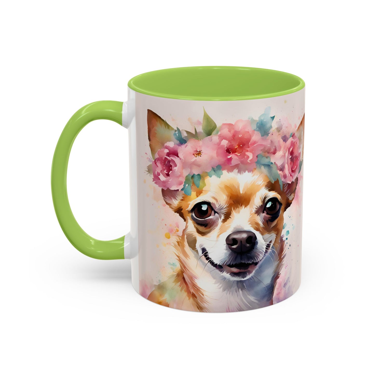 Chihuahua 01 Accent Coffee Mug - Dog Lover Gift