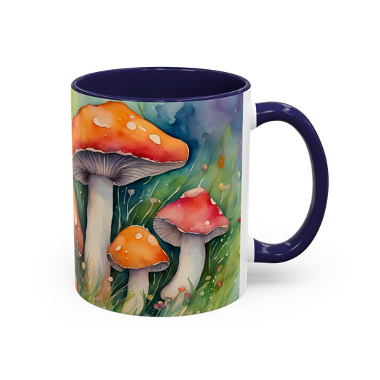 Mushroom 5 Accent Mug 11oz