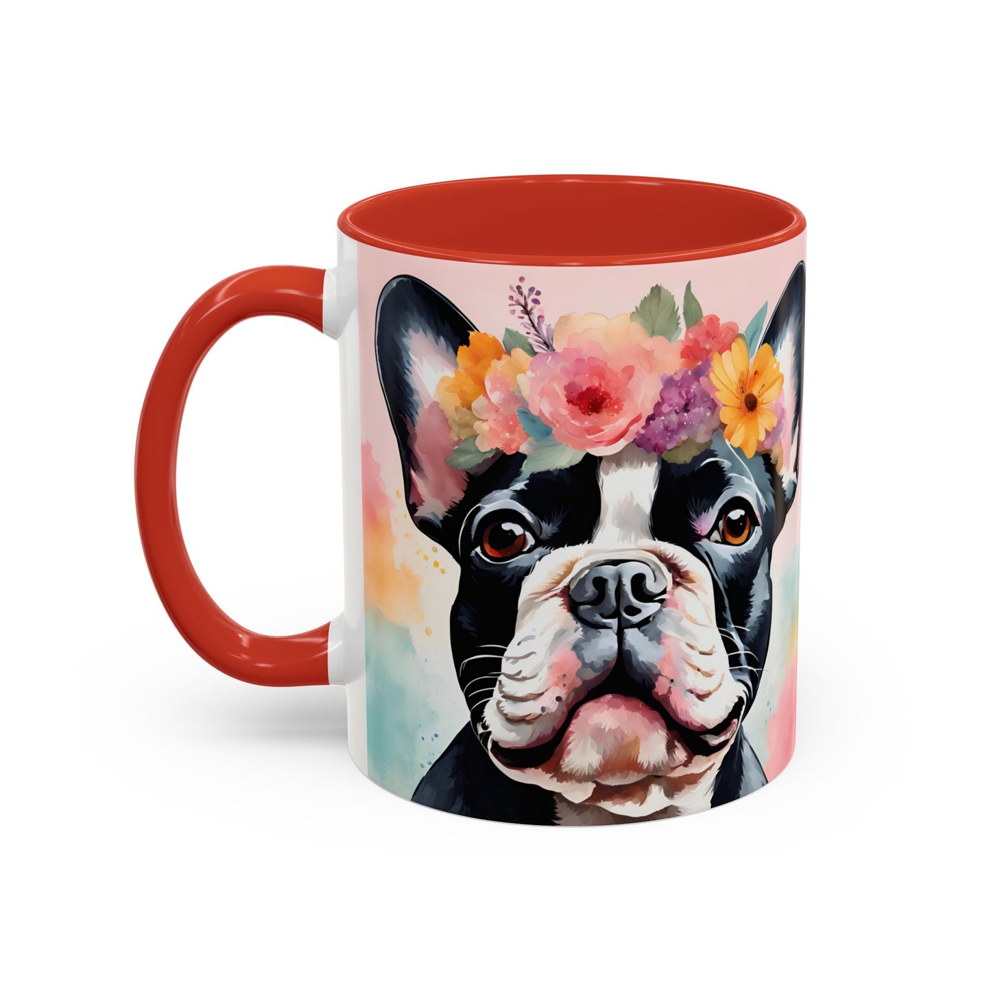 French Bulldog 01 Accent Coffee Mug - Dog Lover Gift