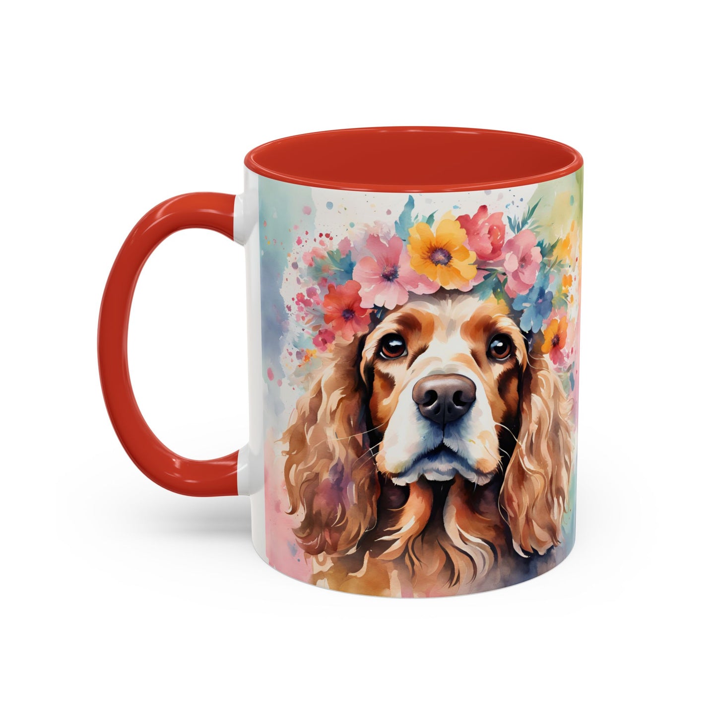 Cocker Spaniel 03 Accent Coffee Mug - Dog Lover Gift