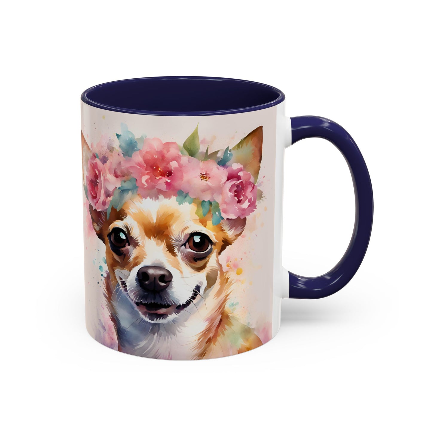 Chihuahua 01 Accent Coffee Mug - Dog Lover Gift