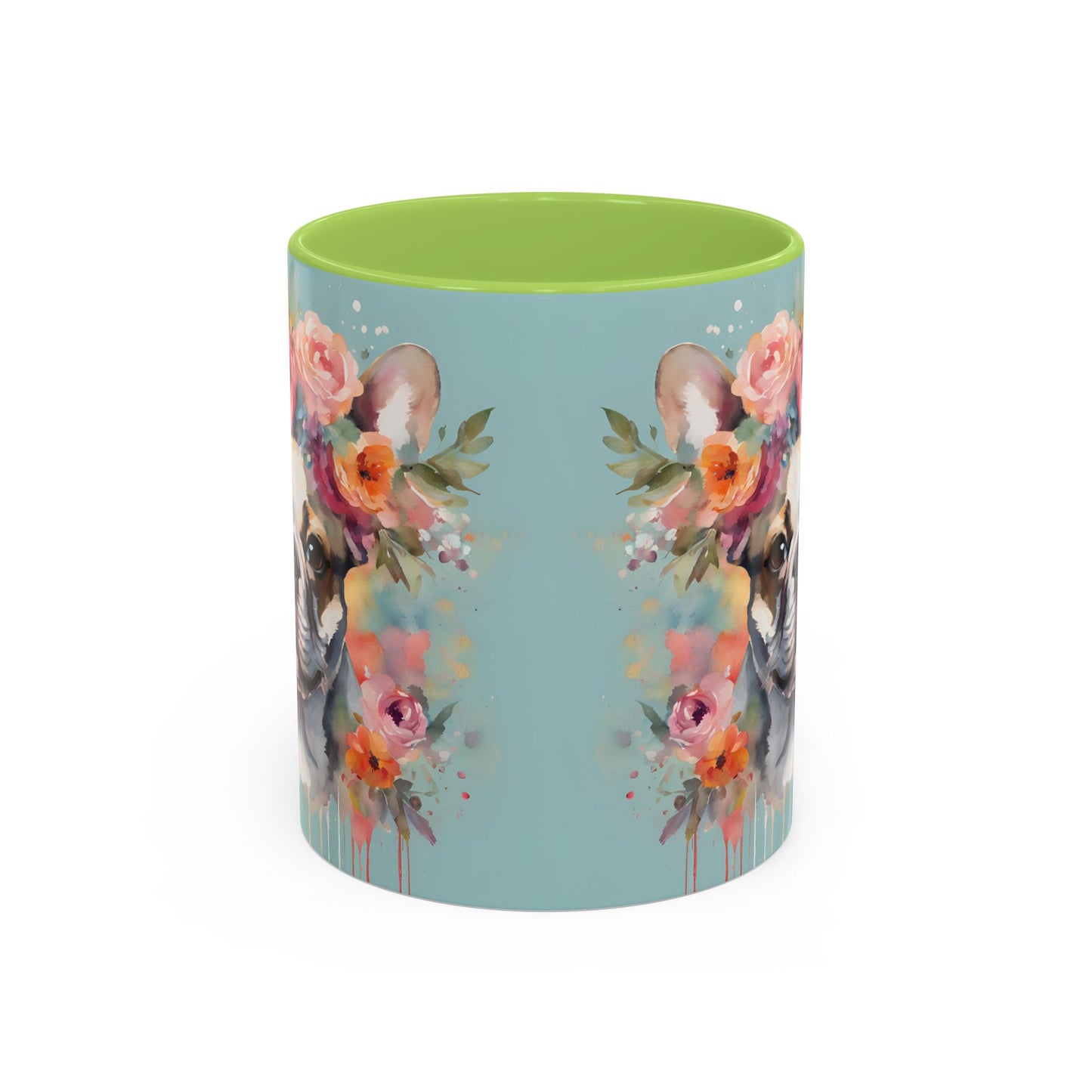 French Bulldog 02 Accent Coffee Mug - Dog Lover Gift