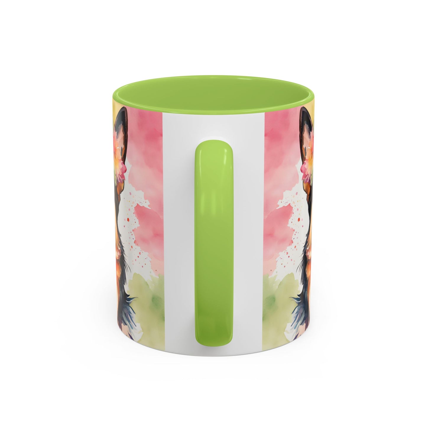 German Shepherd 03 Accent Coffee Mug - Dog Lover Gift