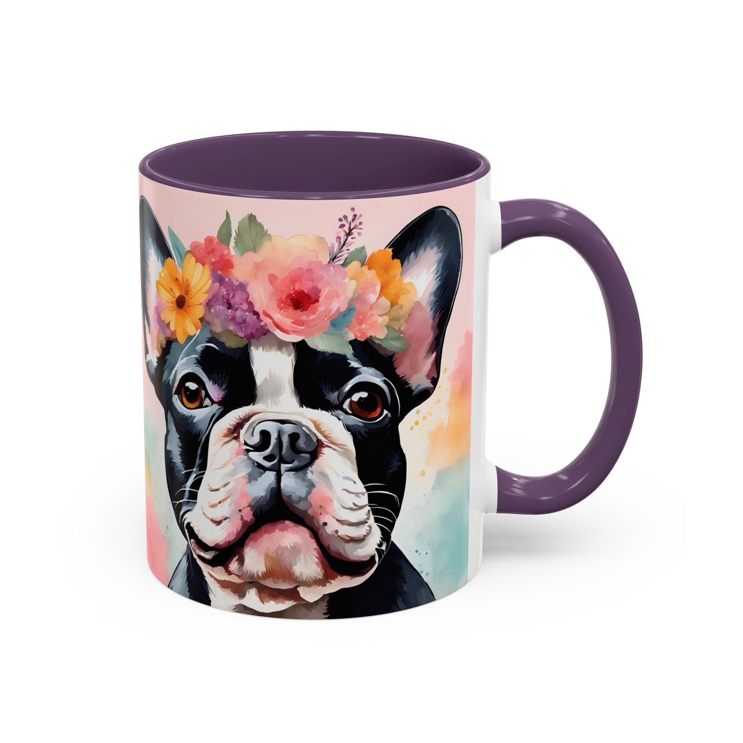 French Bulldog 01 Accent Coffee Mug - Dog Lover Gift
