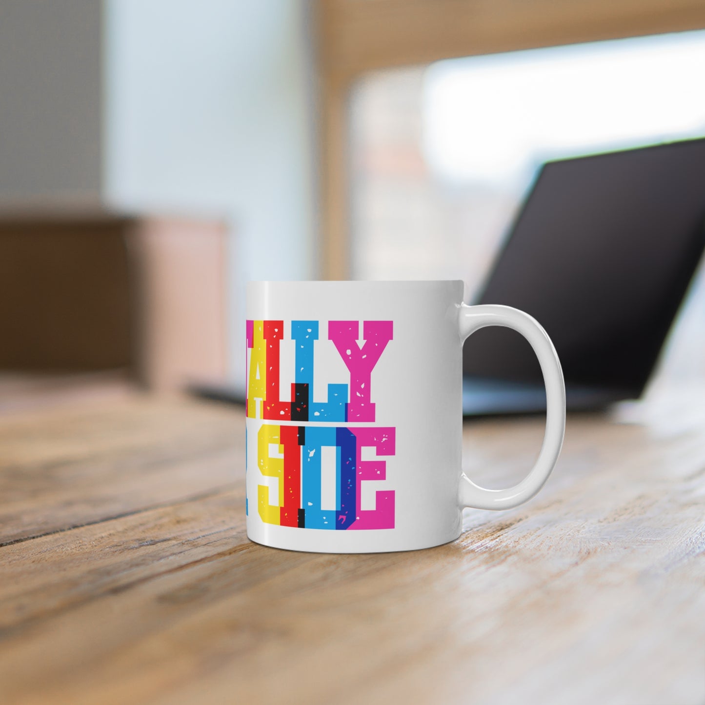 I’m Totally Bi Your Side Valentines Mug Ceramic 11oz