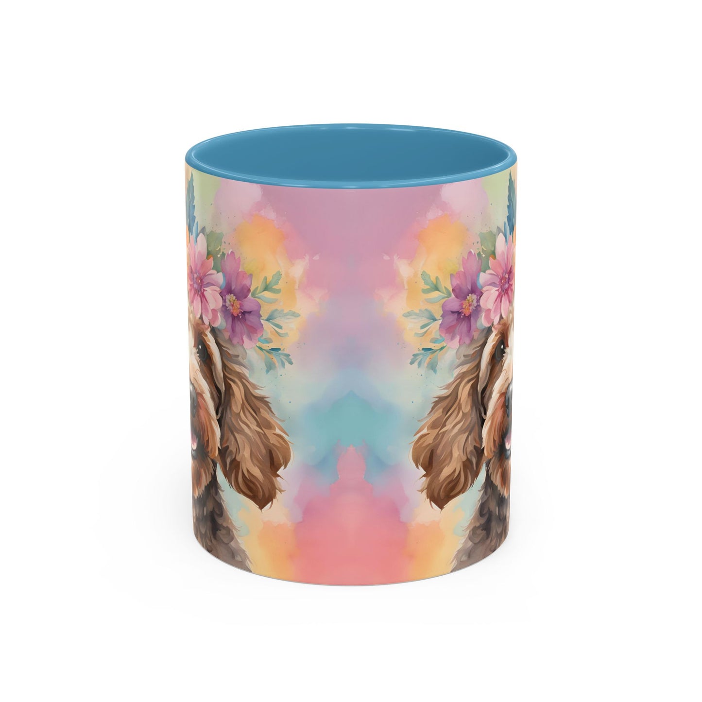 Cockapoo 01 Accent Coffee Mug - Dog Lover Gift