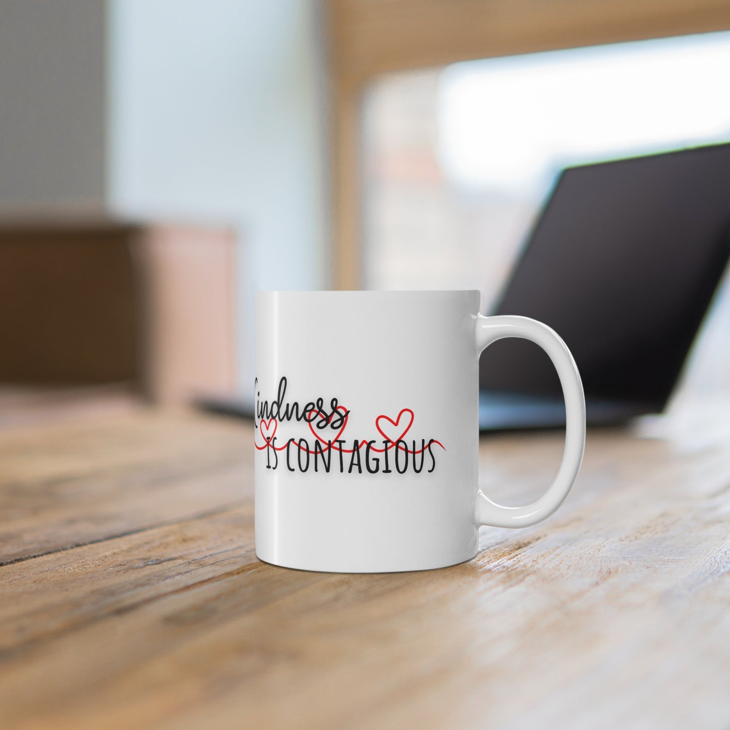 Kindness Is Contagious Ceramic Mug 11oz