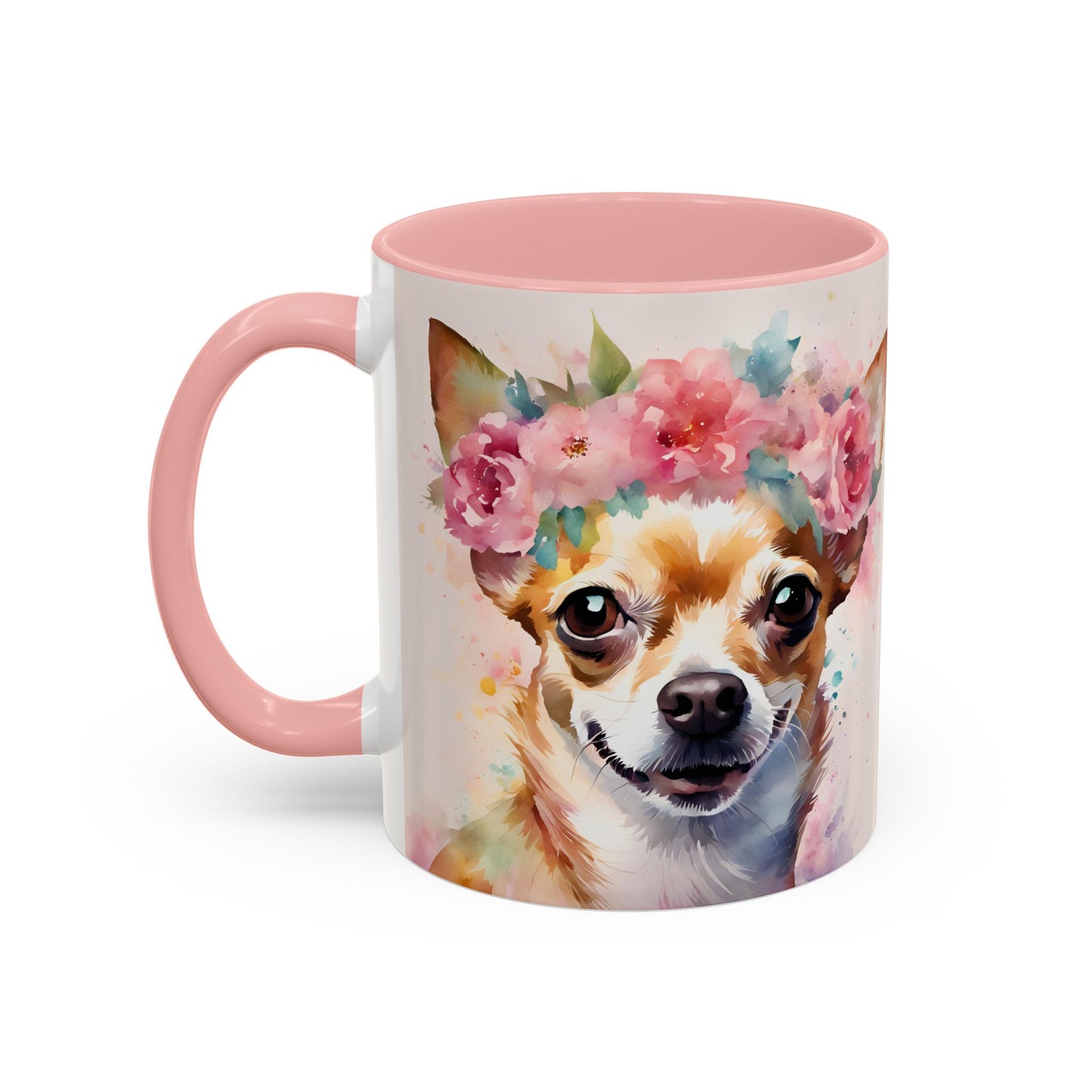 Chihuahua 01 Accent Coffee Mug - Dog Lover Gift