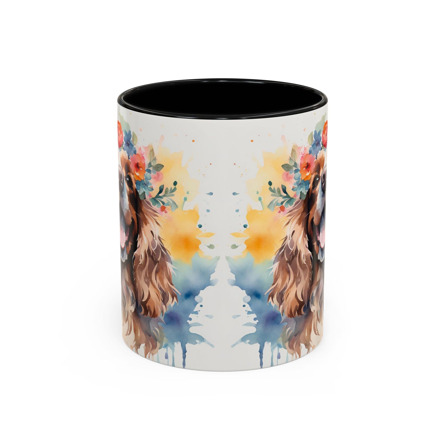 Cocker Spaniel 02 Accent Coffee Mug - Dog Lover Gift