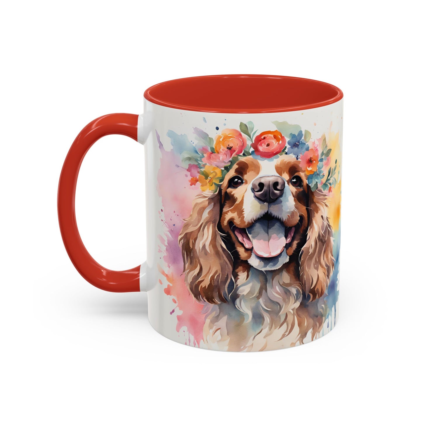 Cocker Spaniel 02 Accent Coffee Mug - Dog Lover Gift
