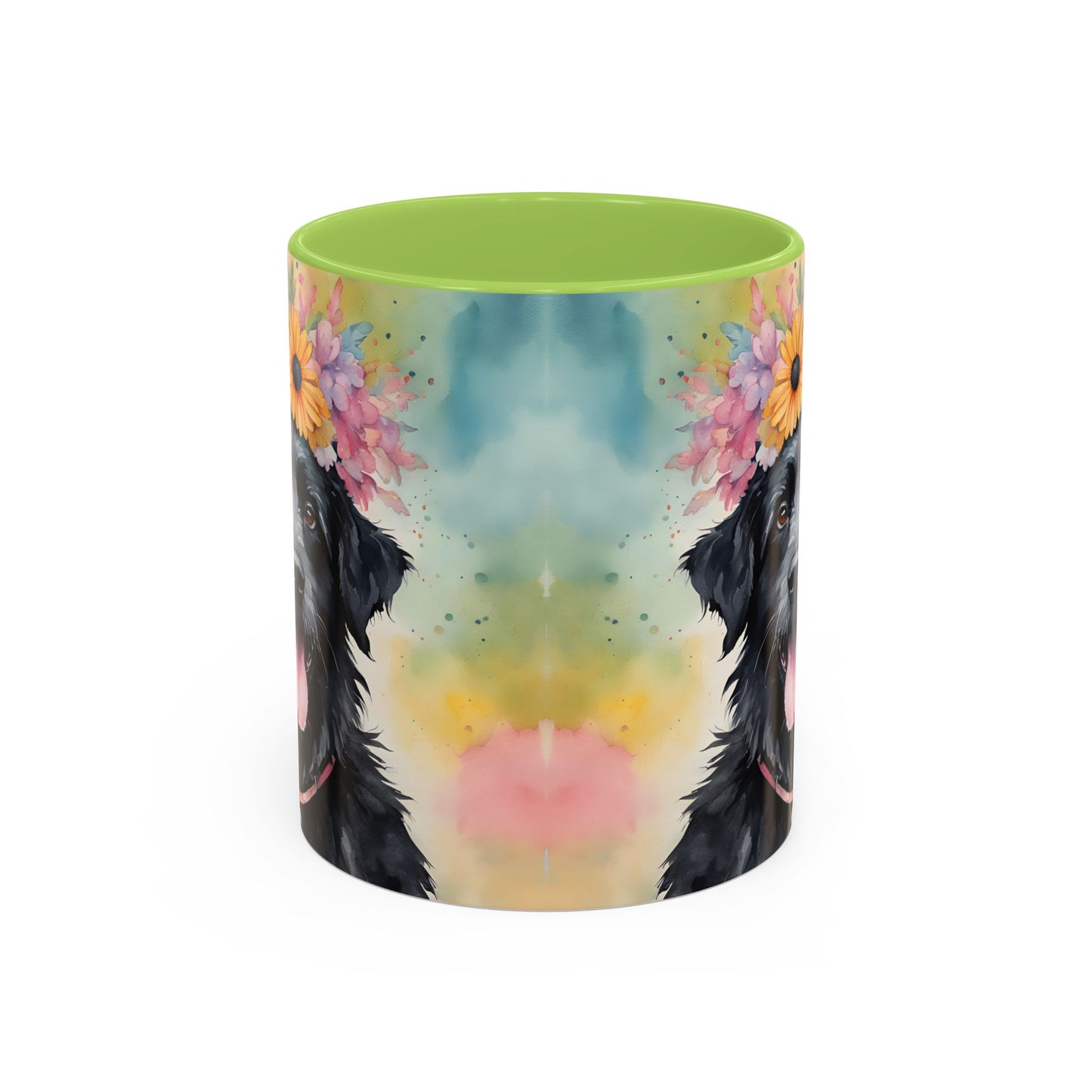 Eddy 01 Accent Coffee Mug - Dog Lover Gift