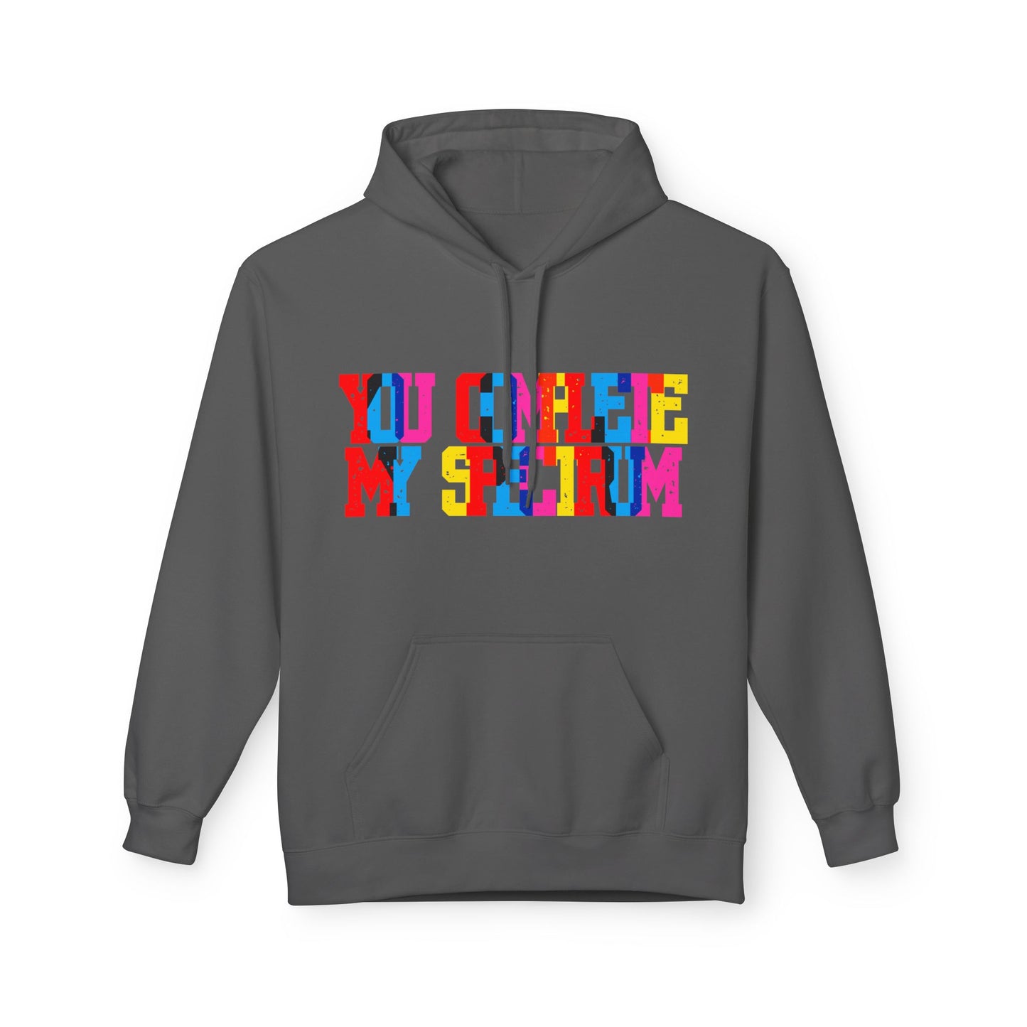 You Complete My Spectrum Unisex Valentines Hoodie
