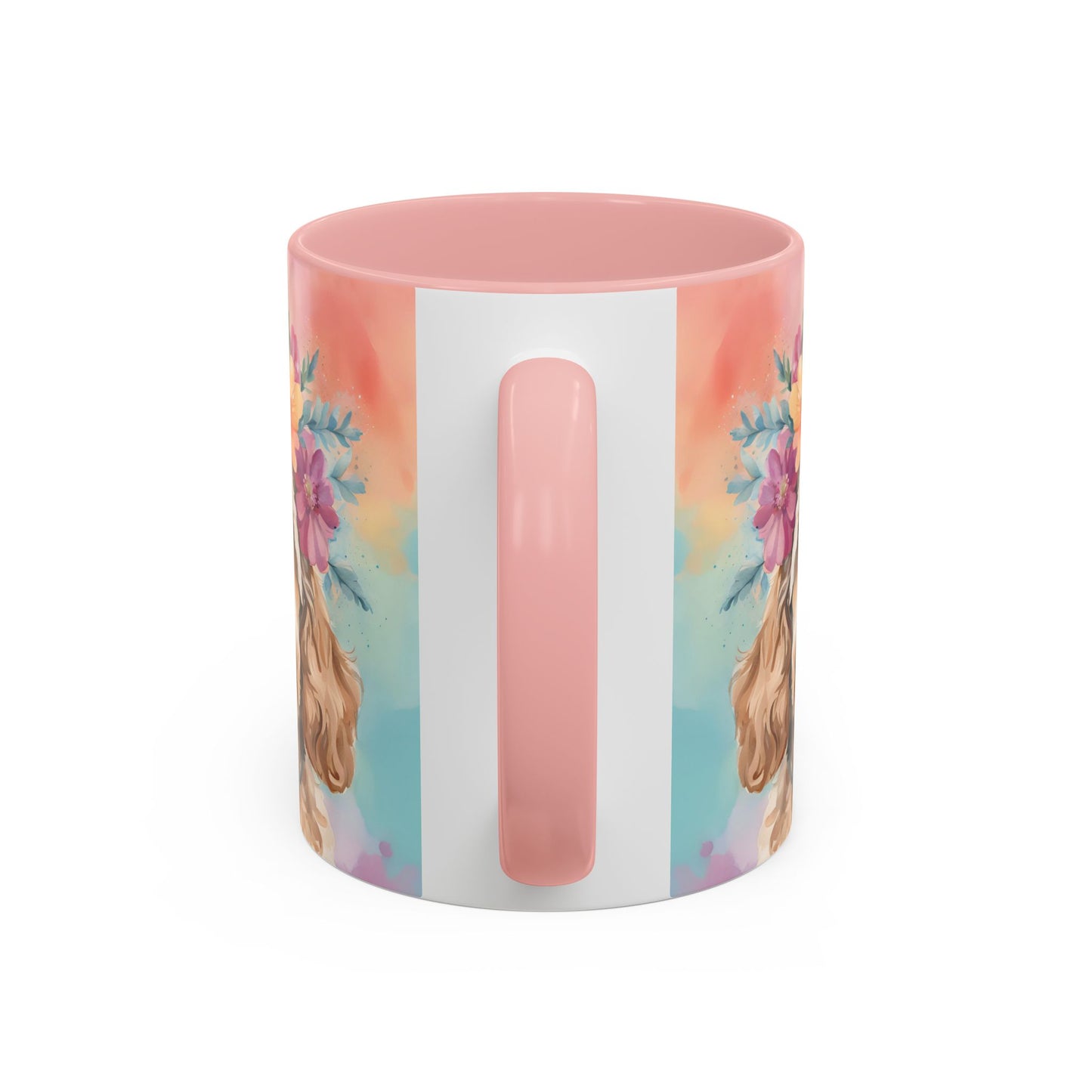 Cockapoo 01 Accent Coffee Mug - Dog Lover Gift