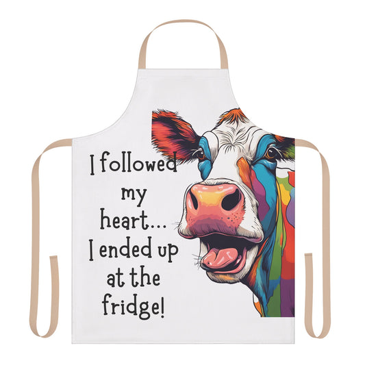 I followed my heart……Adult Apron (AOP)