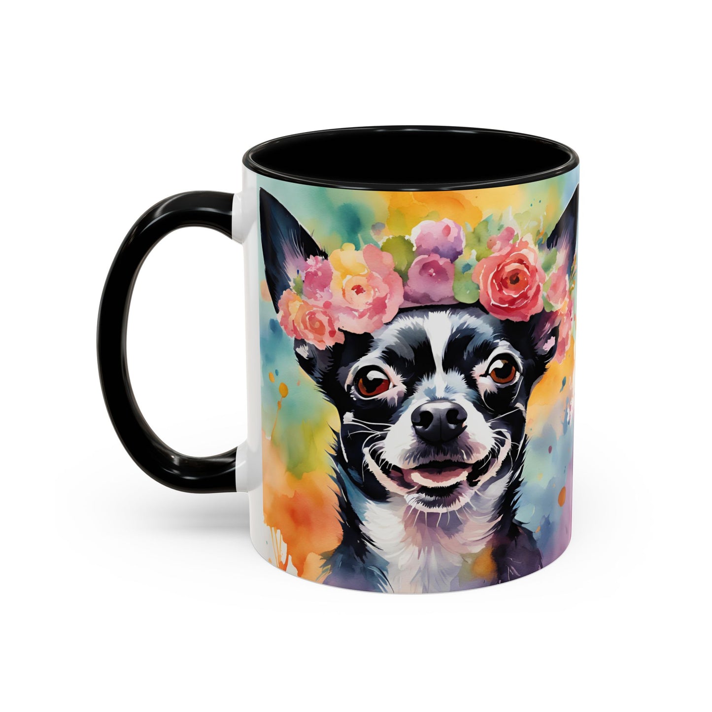 Chihuahua 03 Accent Coffee Mug - Dog Lover Gift