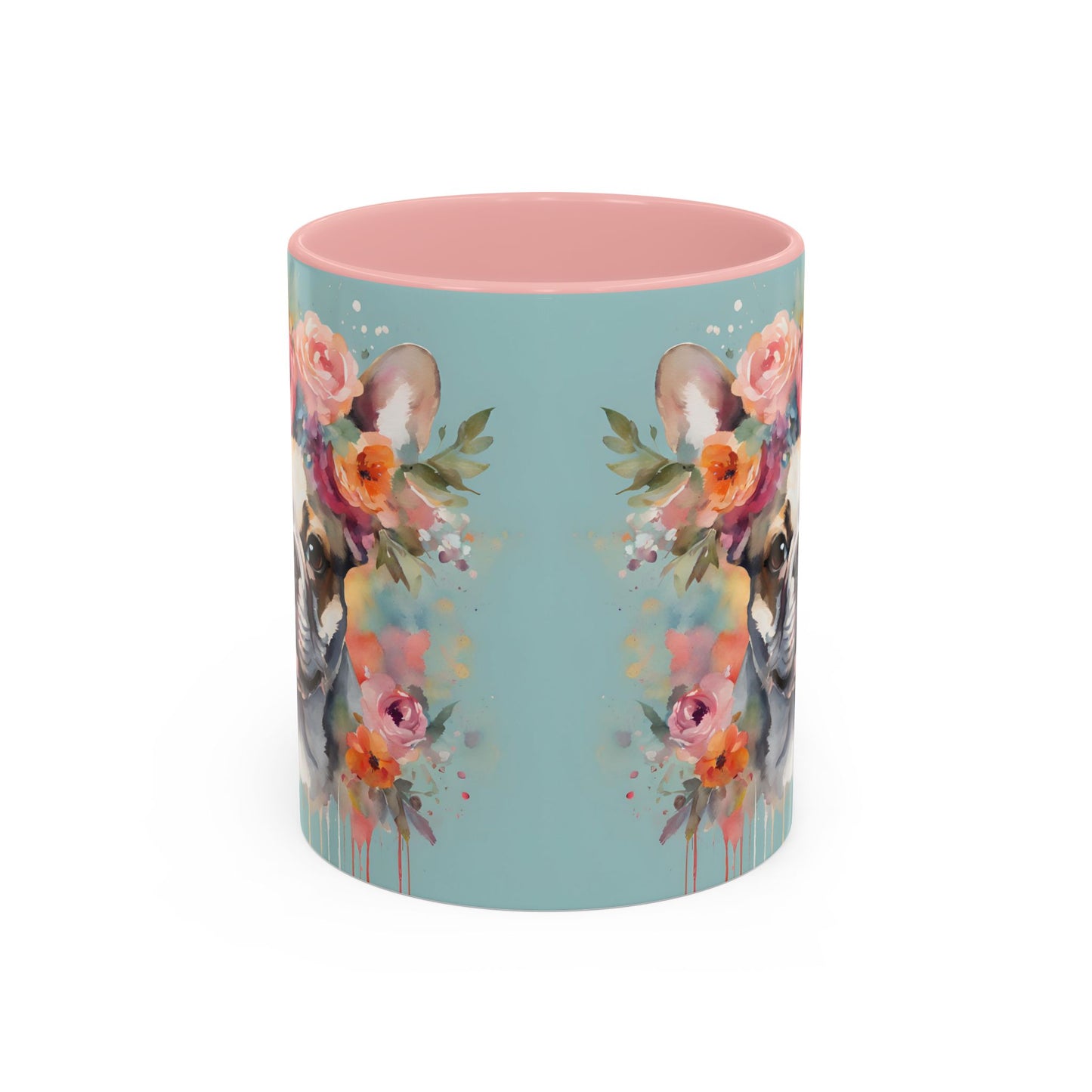 French Bulldog 02 Accent Coffee Mug - Dog Lover Gift