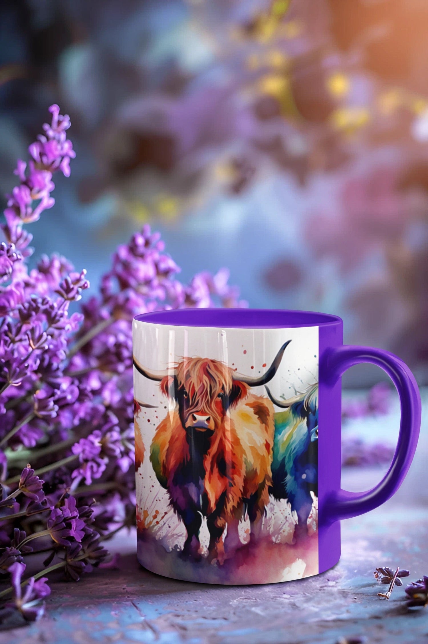 Mugs: Multicolored Animals