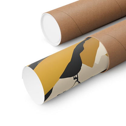 Lone Collection Giraffe 9 Matte Square Posters