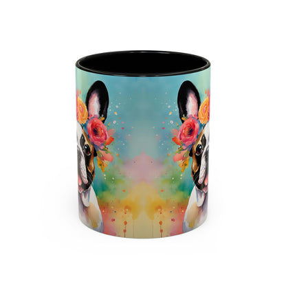 French Bulldog 03 Accent Coffee Mug - Dog Lover Gift