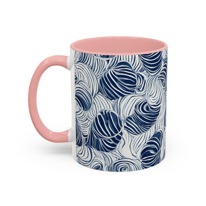 Seashell 5 Accent Coffee Mug (11oz)