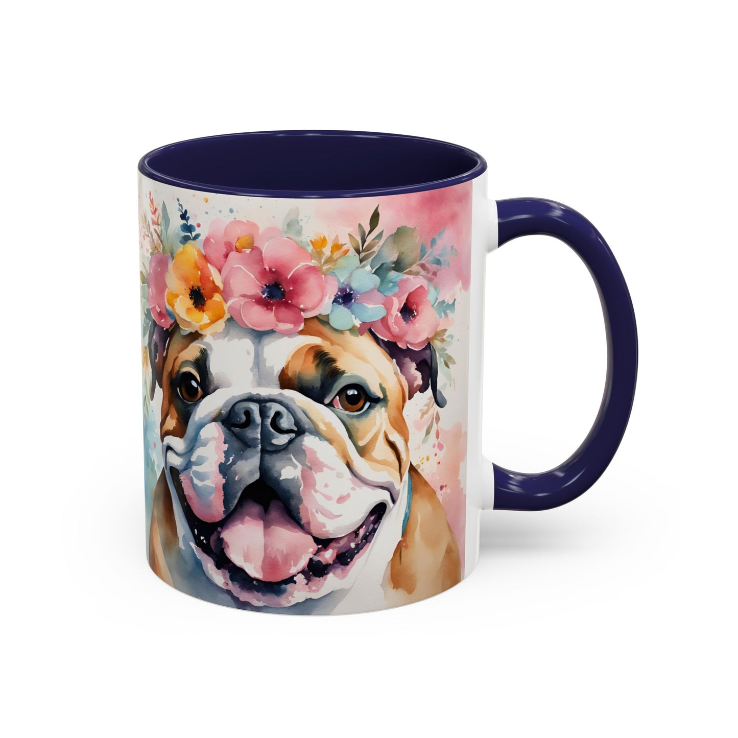 British Bulldog 04 Accent Coffee Mug - Dog Lover Gift