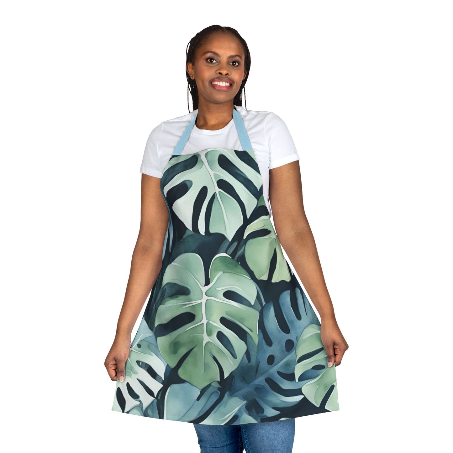 Monstera Adult Apron (AOP)