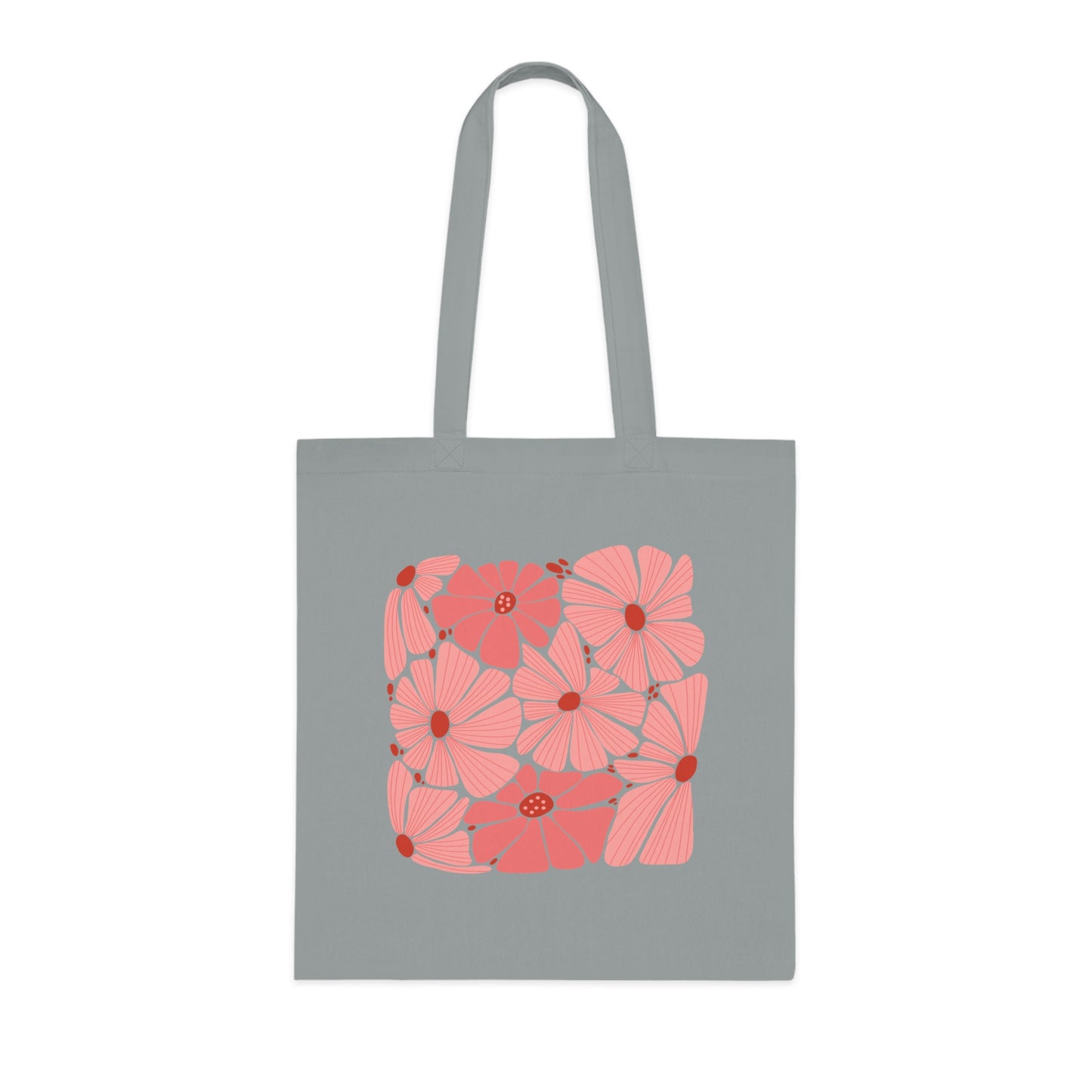 Abstract flowers 20 Cotton Tote